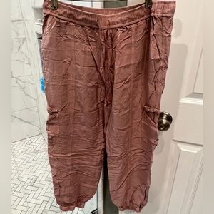 Mustard Seed, Mauve lightweight joggers, Sz M